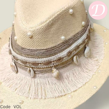 Load image into Gallery viewer, Zainab Handmade Chapeau - Linen