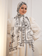 Load image into Gallery viewer, Basma Scarf - Crepe Digital
