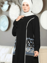 Load image into Gallery viewer, Karma Abaya - Saudi Crepe