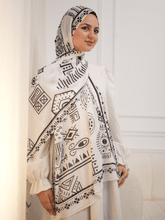 Load image into Gallery viewer, Basma Scarf - Crepe Digital