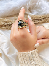 Load image into Gallery viewer, Qamar Agate Ring - Pure Copper