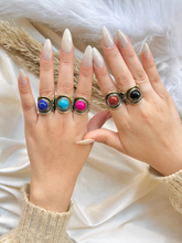 Load image into Gallery viewer, Qamar Agate Ring - Pure Copper