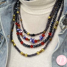 Load image into Gallery viewer, Hermosa Crystal Necklace - Agate and Crystal