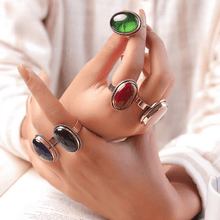 Load image into Gallery viewer, Mawada Simple Agate Ring