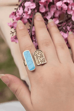 Load image into Gallery viewer, Hayaa Turquoise Ring - Pure Copper