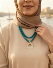 Load image into Gallery viewer, Ayat ElKursi Calligraphy Glow - Gold Plated - Ramadan Elegant