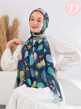 Load image into Gallery viewer, Pineapple Scarf - Crepe Digital