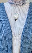 Load image into Gallery viewer, "Qurrat Ayn" Necklace - Silver Plated