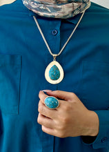 Load image into Gallery viewer, The Wonderful Turquoise Set - Gold And Silver Plated