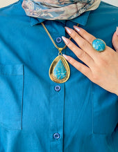 Load image into Gallery viewer, The Wonderful Turquoise Set - Gold And Silver Plated
