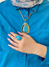Load image into Gallery viewer, The Wonderful Turquoise Set - Gold And Silver Plated