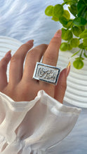 Load image into Gallery viewer, Hafez Ring - Silver Plated