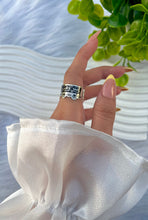 Load image into Gallery viewer, Om Kalthum Arabic Ring - Silver Plated