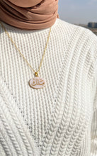 Load image into Gallery viewer, Your Name Gold Plated And Shell Stone Set