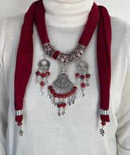 Load image into Gallery viewer, Selena Necklace Scarf - Cotton