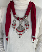 Load image into Gallery viewer, Selena Necklace Scarf - Cotton