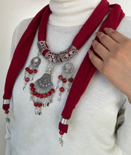 Load image into Gallery viewer, Selena Necklace Scarf - Cotton