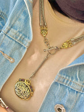 Load image into Gallery viewer, Calligraphy Charm Set - Silver Plated