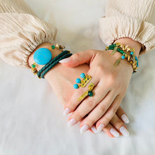 Load image into Gallery viewer, Magic Waves Set – Turquoise Stone