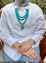Load image into Gallery viewer, Tala Turquoise Necklace Set