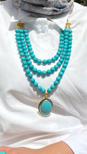 Load image into Gallery viewer, Tala Turquoise Necklace Set
