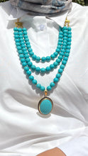 Load image into Gallery viewer, Tala Turquoise Necklace Set