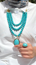 Load image into Gallery viewer, Tala Turquoise Necklace Set