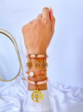 Load image into Gallery viewer, Pink Bracelet – Leather Set