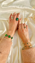 Load image into Gallery viewer, Green Stone & Calm Set – Copper