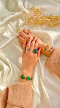 Load image into Gallery viewer, Green Stone & Calm Set – Copper