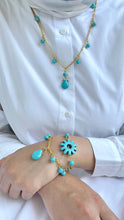 Load image into Gallery viewer, Jacy Elegant Set – Turquoise Stones