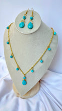Load image into Gallery viewer, Jacy Elegant Set – Turquoise Stones