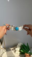 Load image into Gallery viewer, Turquoise Wings Jewelry Set – Silver Plated