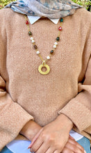 Load image into Gallery viewer, Misk Necklace - Agate Stones