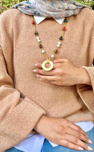 Load image into Gallery viewer, Misk Necklace - Agate Stones