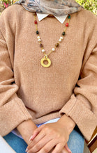 Load image into Gallery viewer, Misk Necklace - Agate Stones