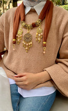 Load image into Gallery viewer, Desert Glow Necklace Scarf - Cotton