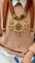 Load image into Gallery viewer, Desert Glow Necklace Scarf - Cotton