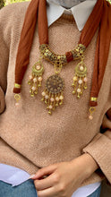 Load image into Gallery viewer, Desert Glow Necklace Scarf - Cotton