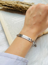 Load image into Gallery viewer, "Mohamed" Customized Bracelet - Silver Plated