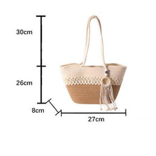 Load image into Gallery viewer, Eman Beach Bag - Wicker