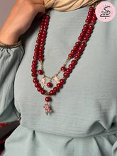Load image into Gallery viewer, Basant Delicate Necklace - Alabaster Stones