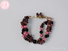 Load image into Gallery viewer, Hamsa Set - Agate With Pearls and Broken Shells