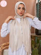 Load image into Gallery viewer, Yasmen Scarf - Gauze Kuwaiti satin