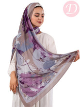 Load image into Gallery viewer, Flora Scarf - Crepe Chiffon