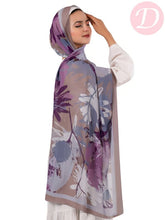 Load image into Gallery viewer, Flora Scarf - Crepe Chiffon
