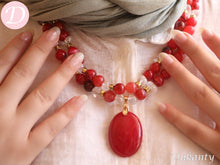 Load image into Gallery viewer, Celete Necklace - Agate