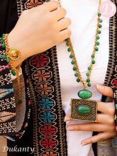 Load image into Gallery viewer, Maryam Necklace - Pure Copper With Agate