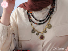 Load image into Gallery viewer, Faya Necklace - Agate Stones