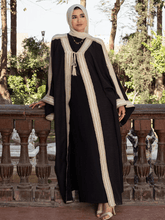 Load image into Gallery viewer, Miryam Elegant Cardigan - Moroccan Linen